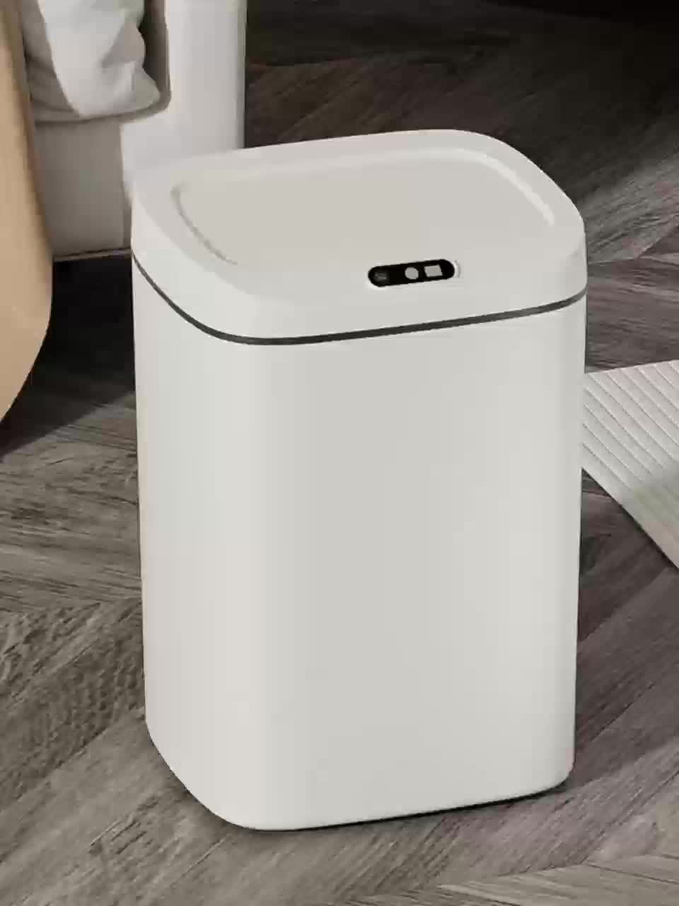 Hands-Free Smart Trash Can with Motion, Sealing Lid & Odor-Blocking Technology, Touchless Operation for \u002FOffice\u002F\u002FBathroom, Trash Bin (Easy Clean, Durable Design)