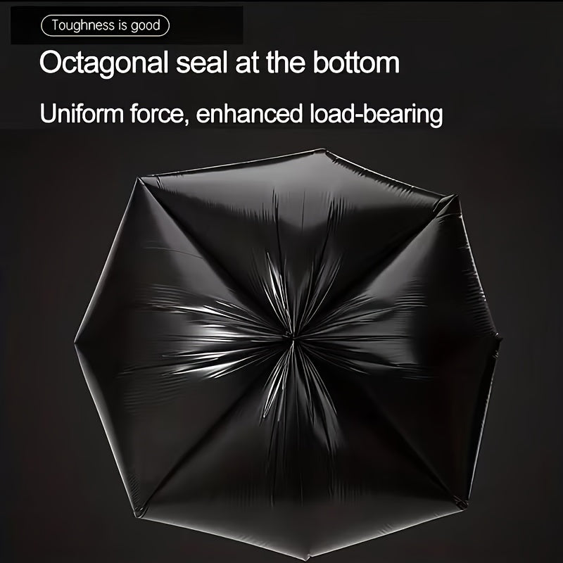 100\u002F 60\u002F 20pcs Heavy-Duty Thickened Garbage Bags - Ultra-High Strength Tear-Resistant Black Trash Bags with Odor-Proof Design, Heavy-Duty PP Material, Ideal for Home, Office, And Daily Waste Disposal, Garbage Bags for Home, Office Waste