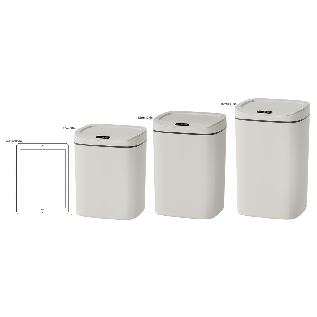 Hands-Free Smart Trash Can with Motion, Sealing Lid & Odor-Blocking Technology, Touchless Operation for \u002FOffice\u002F\u002FBathroom, Trash Bin (Easy Clean, Durable Design)