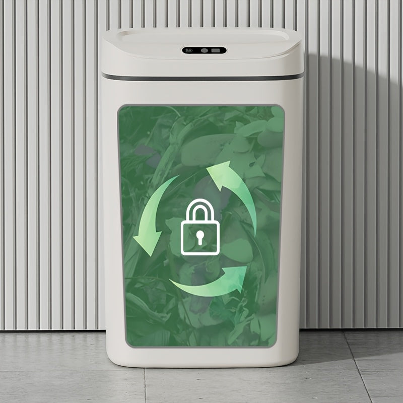 Hands-Free Smart Trash Can with Motion, Sealing Lid & Odor-Blocking Technology, Touchless Operation for \u002FOffice\u002F\u002FBathroom, Trash Bin (Easy Clean, Durable Design)