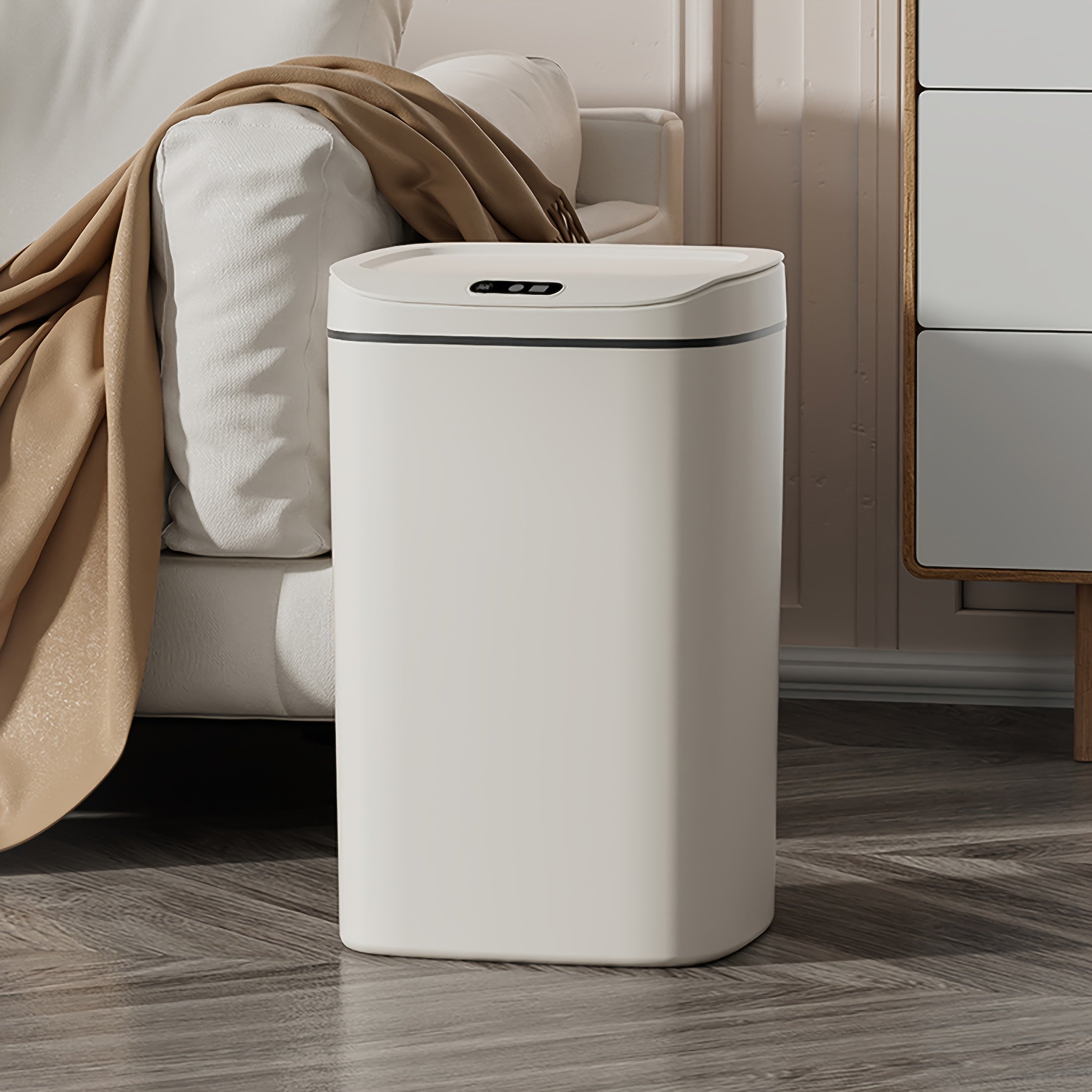 Hands-Free Smart Trash Can with Motion, Sealing Lid & Odor-Blocking Technology, Touchless Operation for \u002FOffice\u002F\u002FBathroom, Trash Bin (Easy Clean, Durable Design)