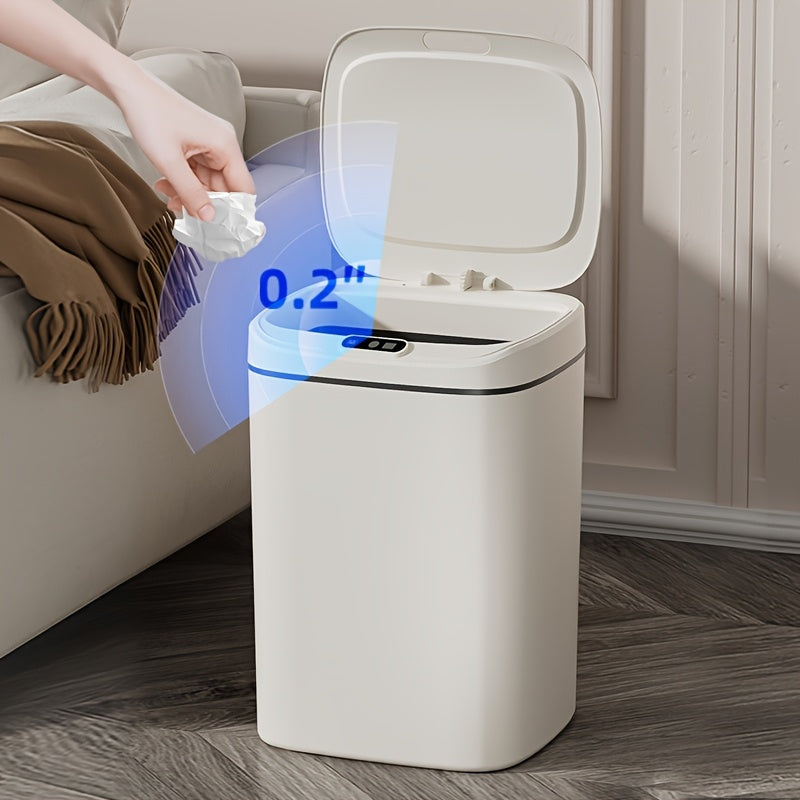 Hands-Free Smart Trash Can with Motion, Sealing Lid & Odor-Blocking Technology, Touchless Operation for \u002FOffice\u002F\u002FBathroom, Trash Bin (Easy Clean, Durable Design)