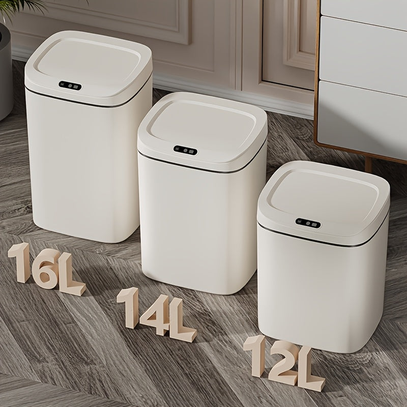 Hands-Free Smart Trash Can with Motion, Sealing Lid & Odor-Blocking Technology, Touchless Operation for \u002FOffice\u002F\u002FBathroom, Trash Bin (Easy Clean, Durable Design)